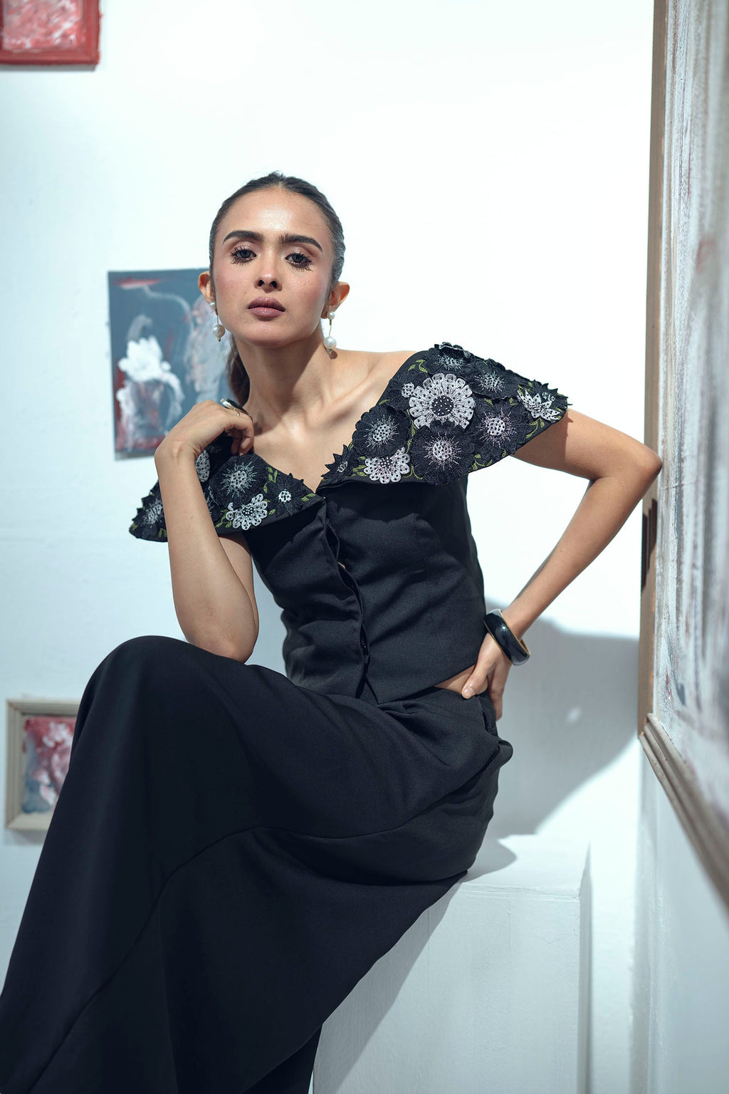 Bloom Burst Skirt Set