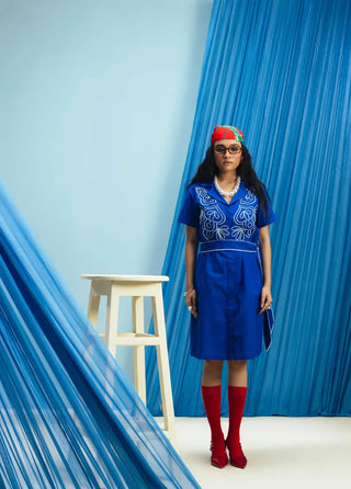 The Blue Breeze Dress