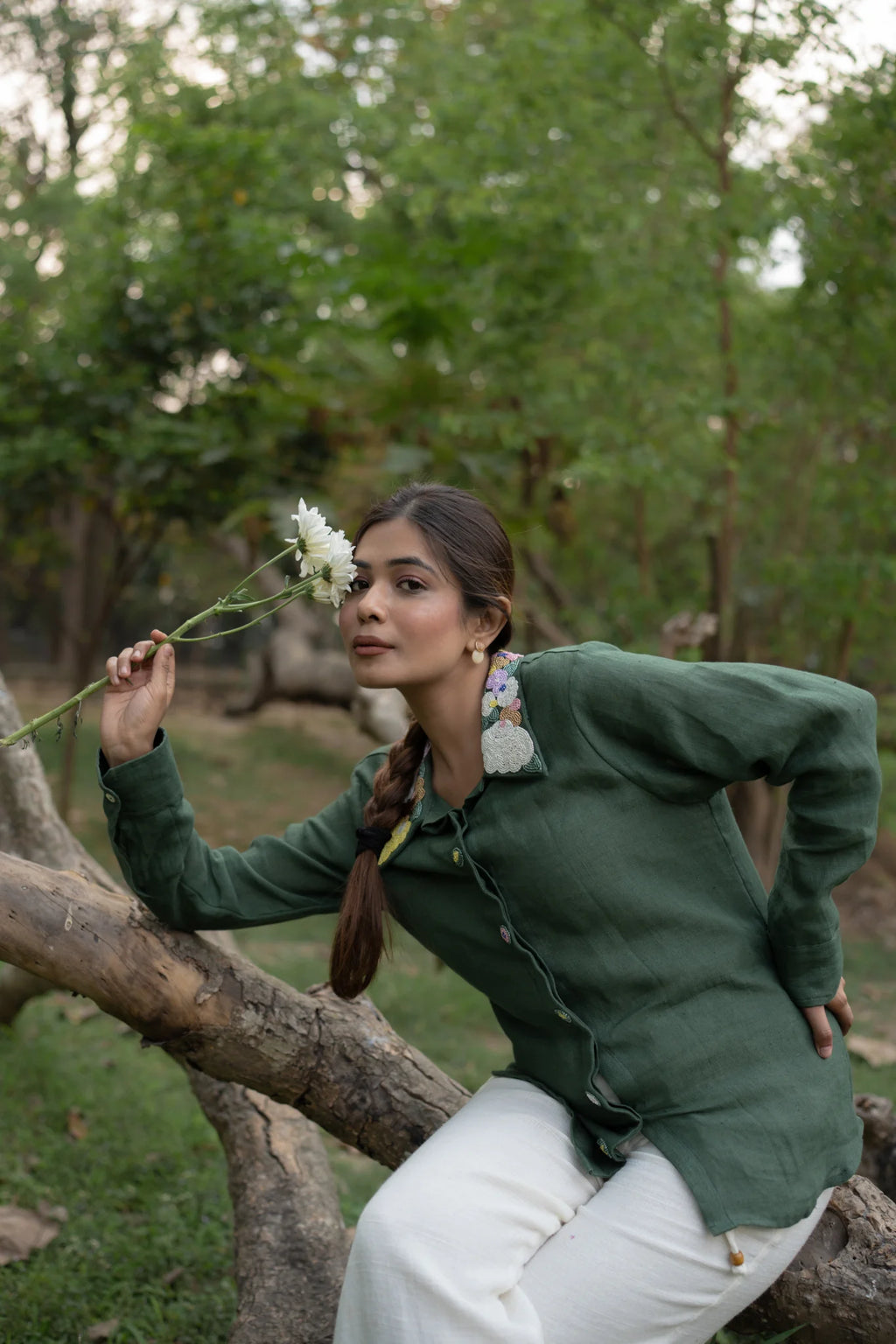 Garden Collar Shirt