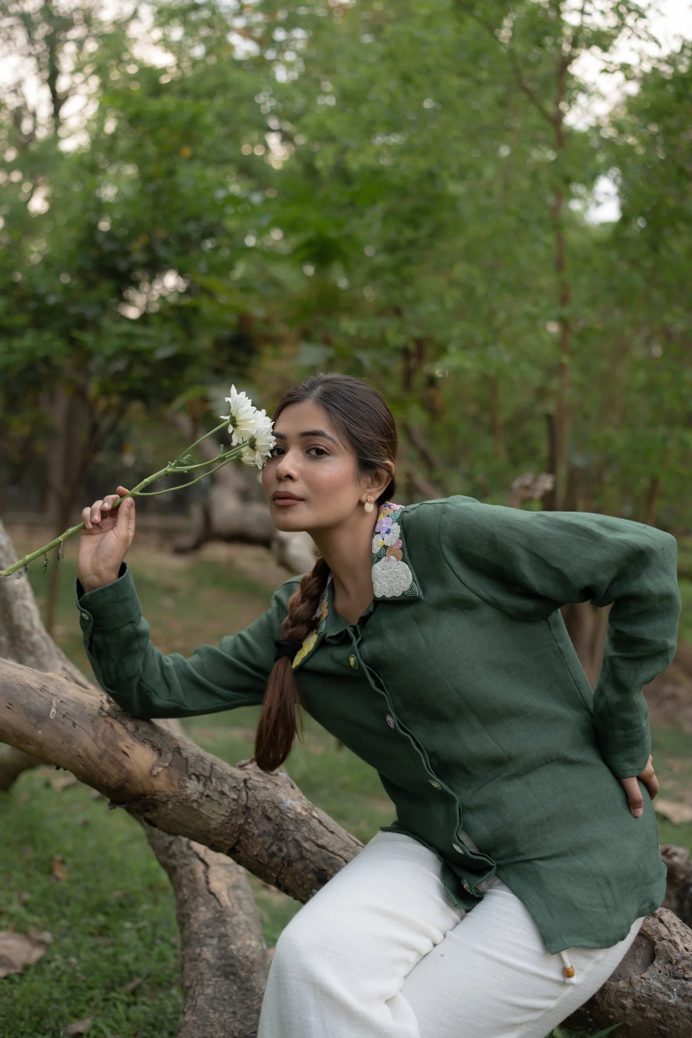 Garden Collar Shirt