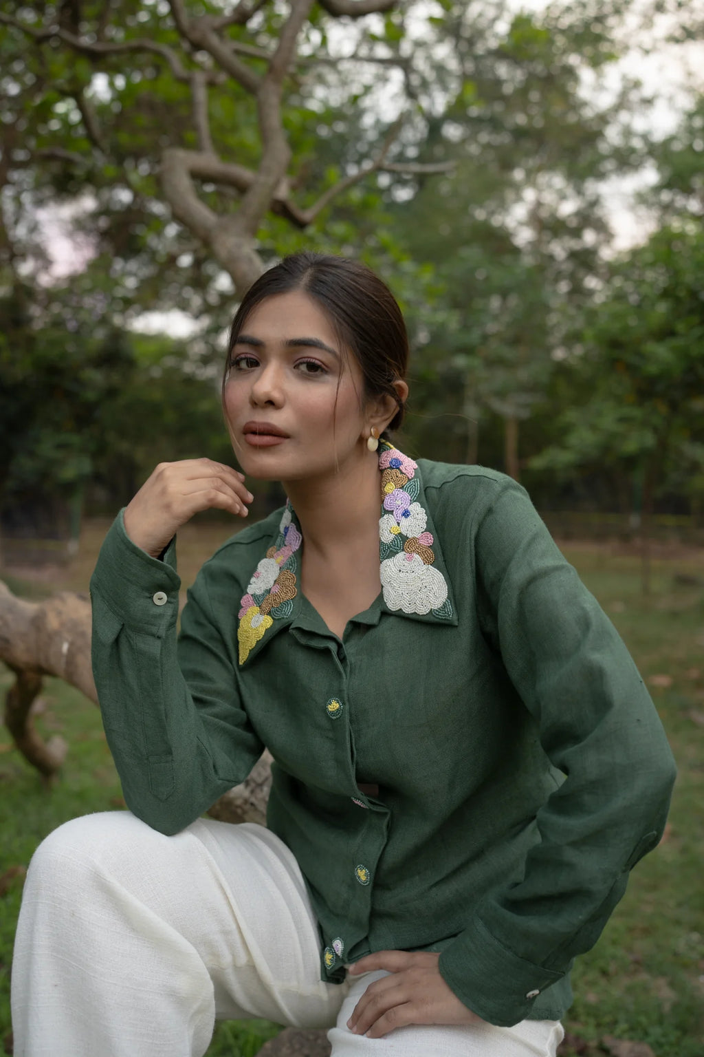 Garden Collar Shirt