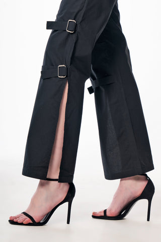 Slit Tailored Pants
