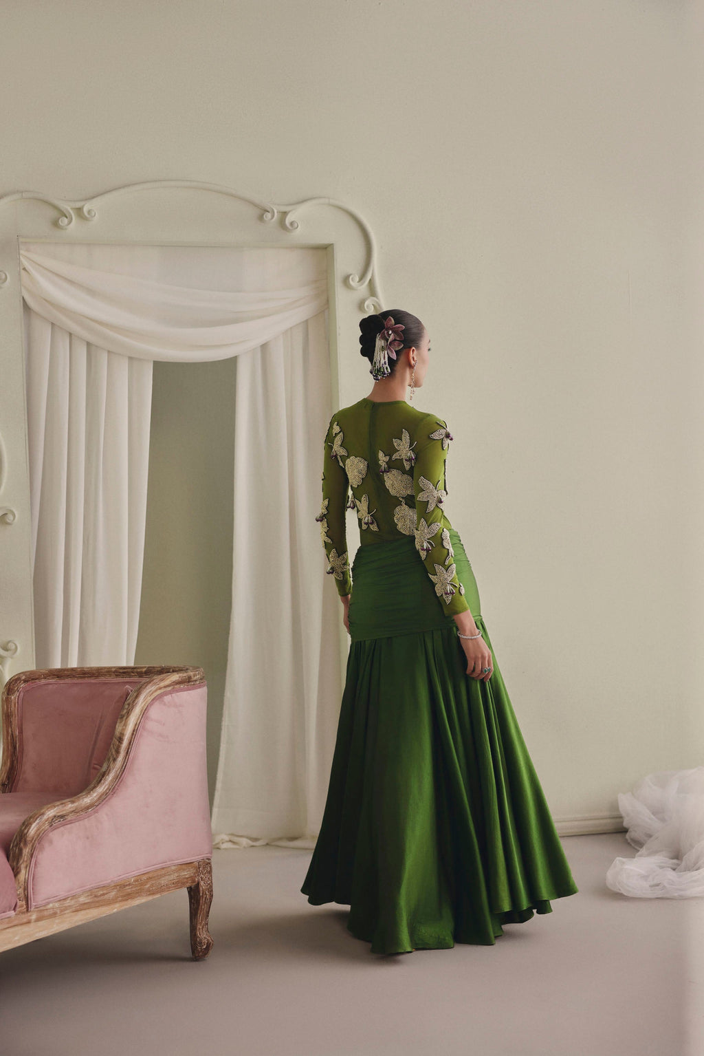 Verdelle Skirt Set