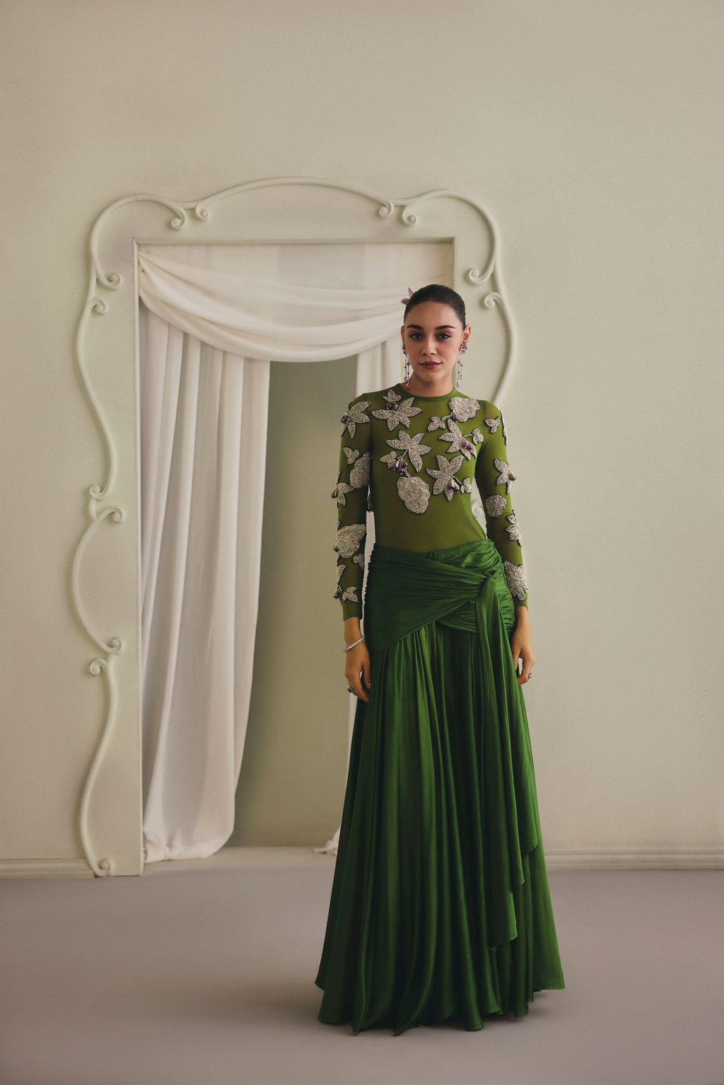 Verdelle Skirt Set