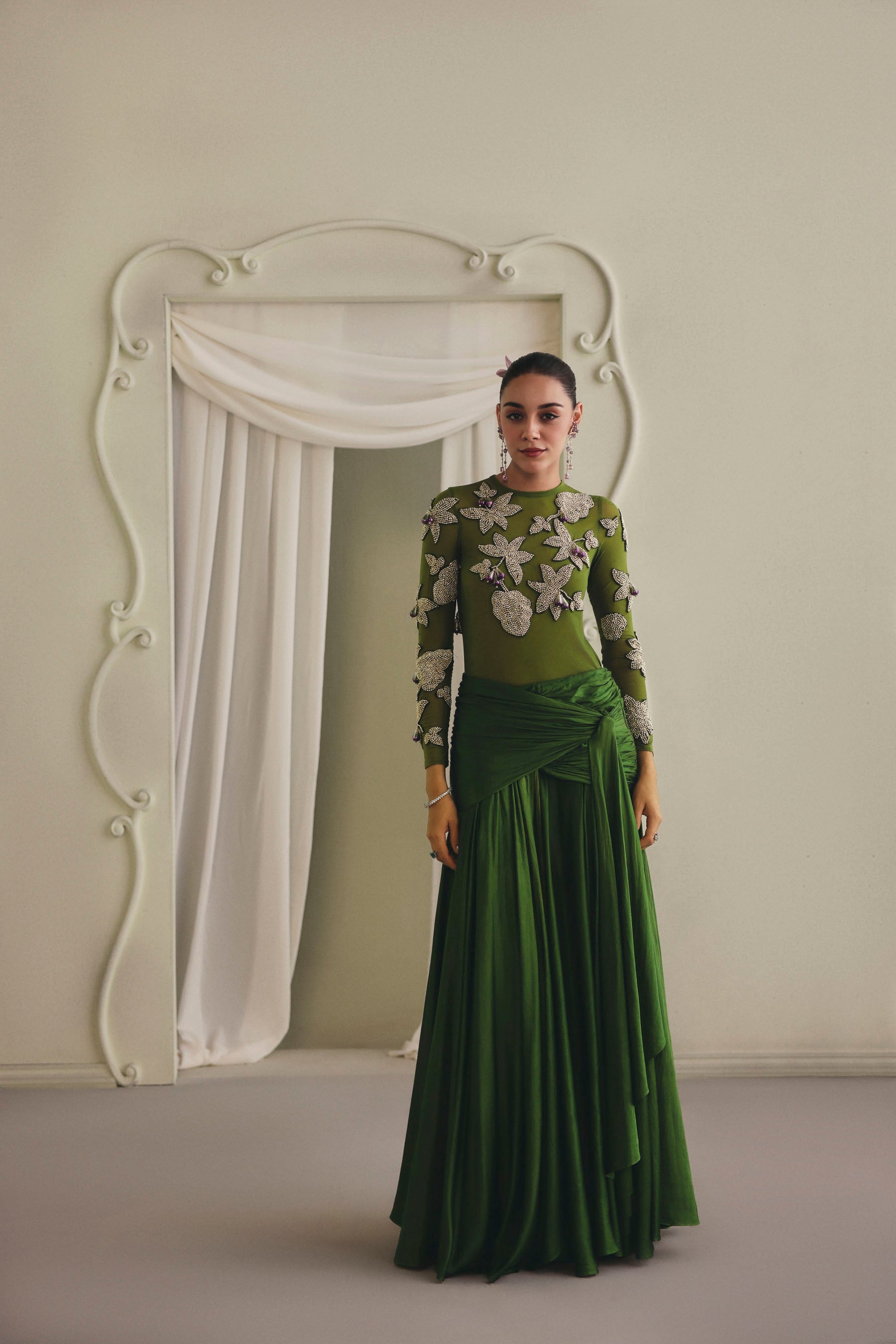 Verdelle Skirt Set