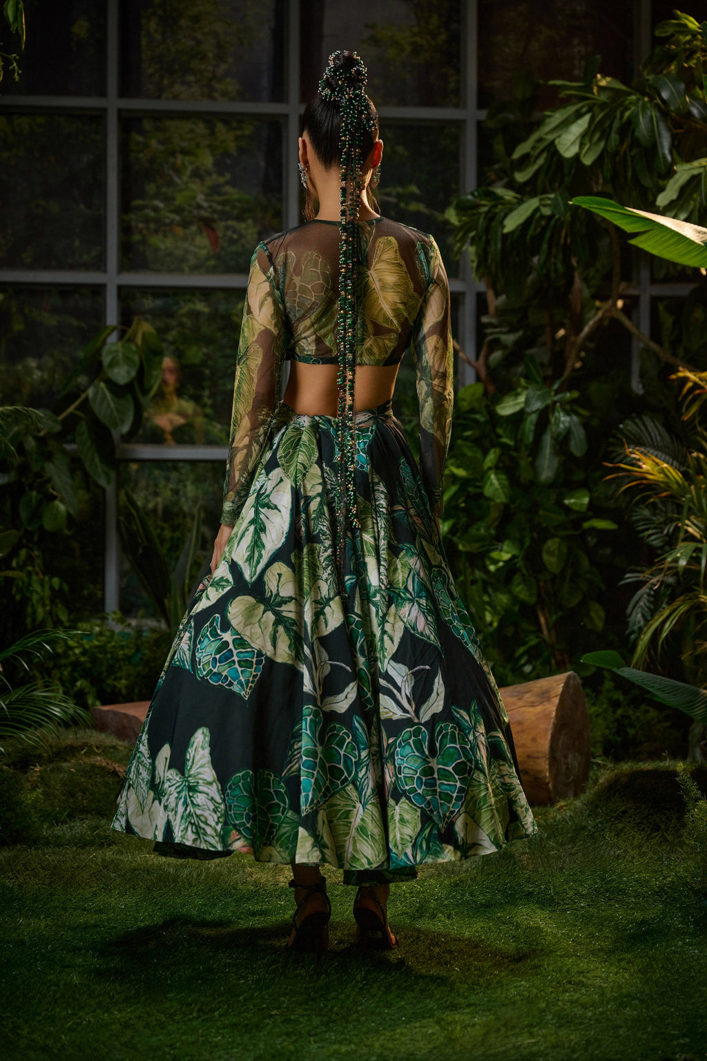 Emerald Forest Skirt Set