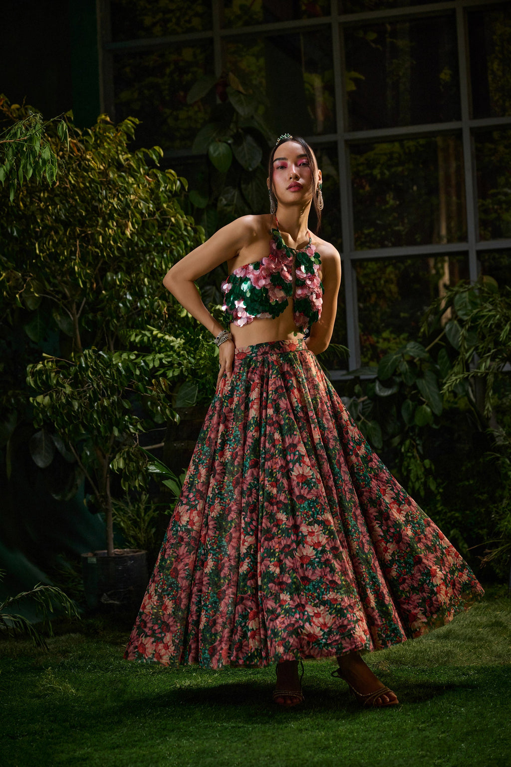 Botanical Reverie Skirt Set