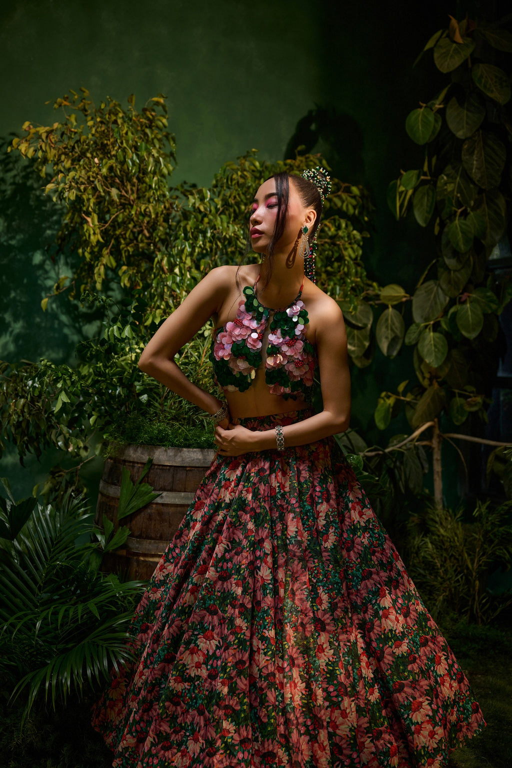Botanical Reverie Skirt Set