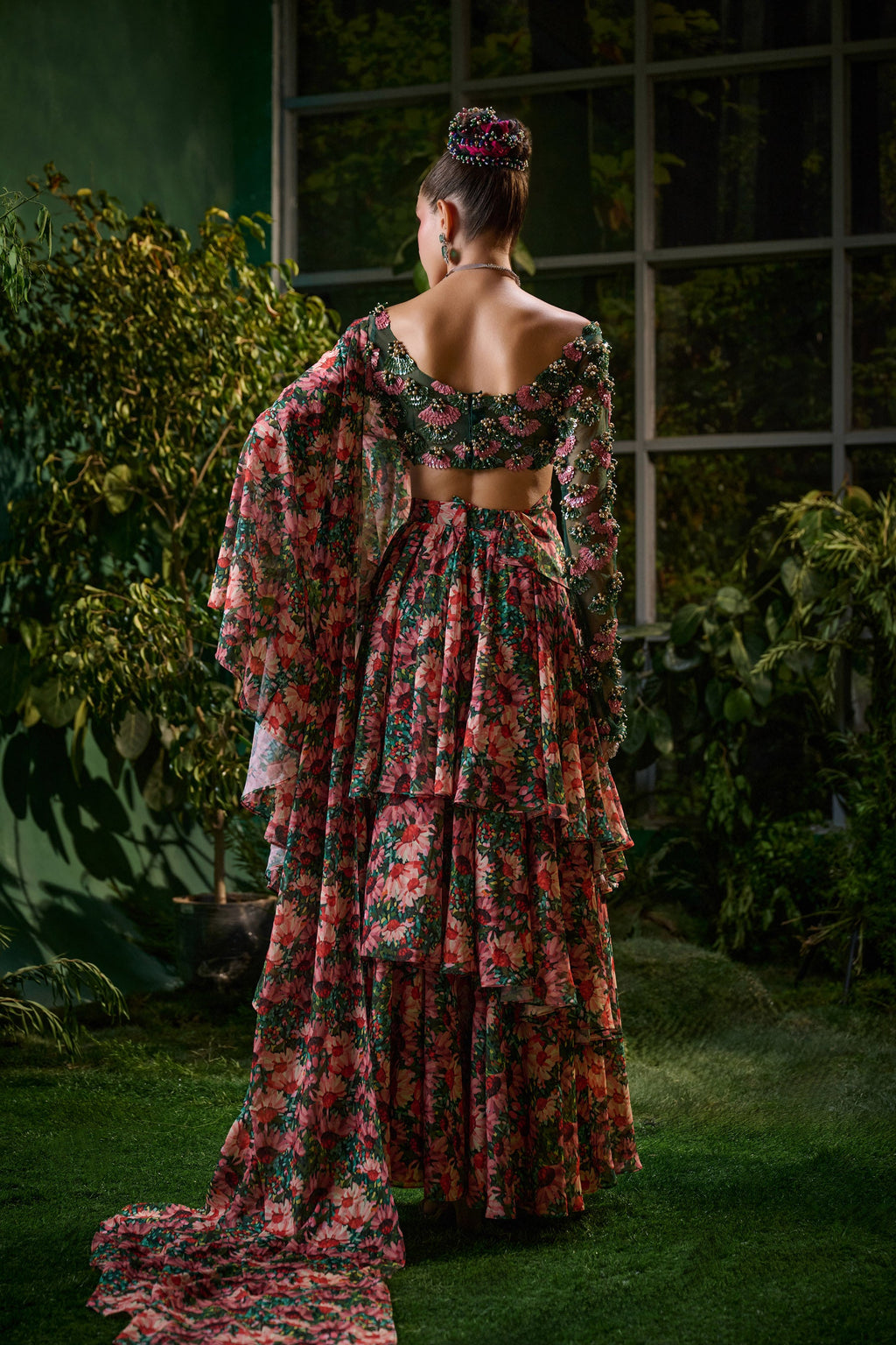 Flora Layered Skirt Set