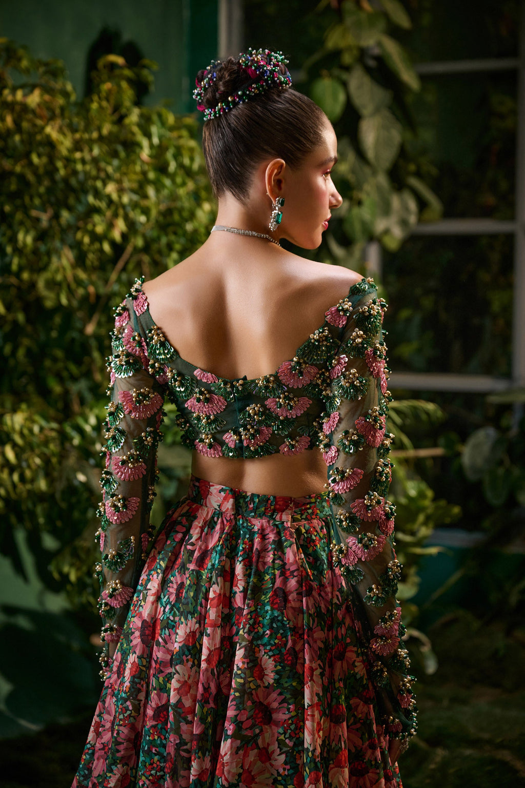 Flora Layered Skirt Set