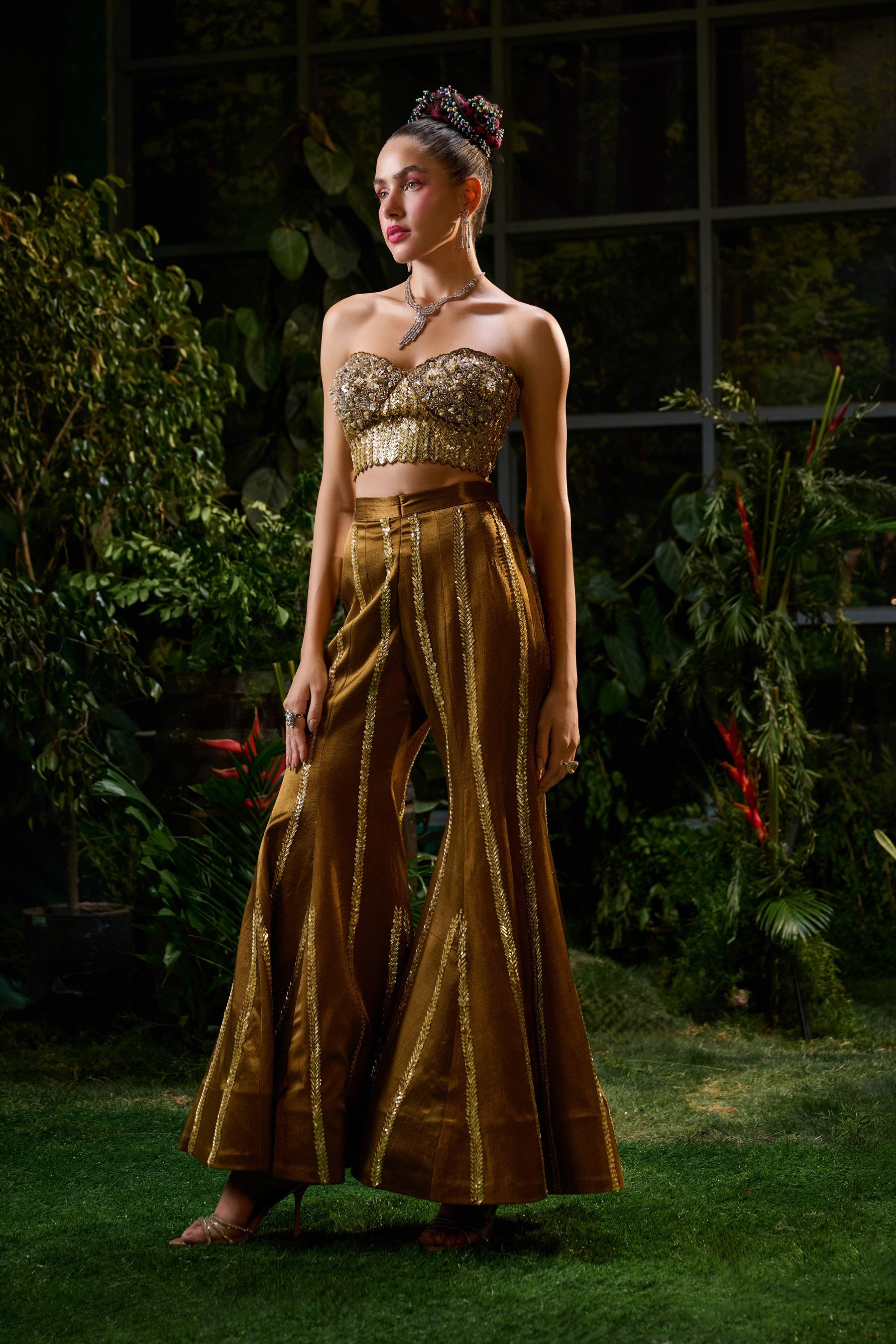 Bronze Éclipse Pant Suit