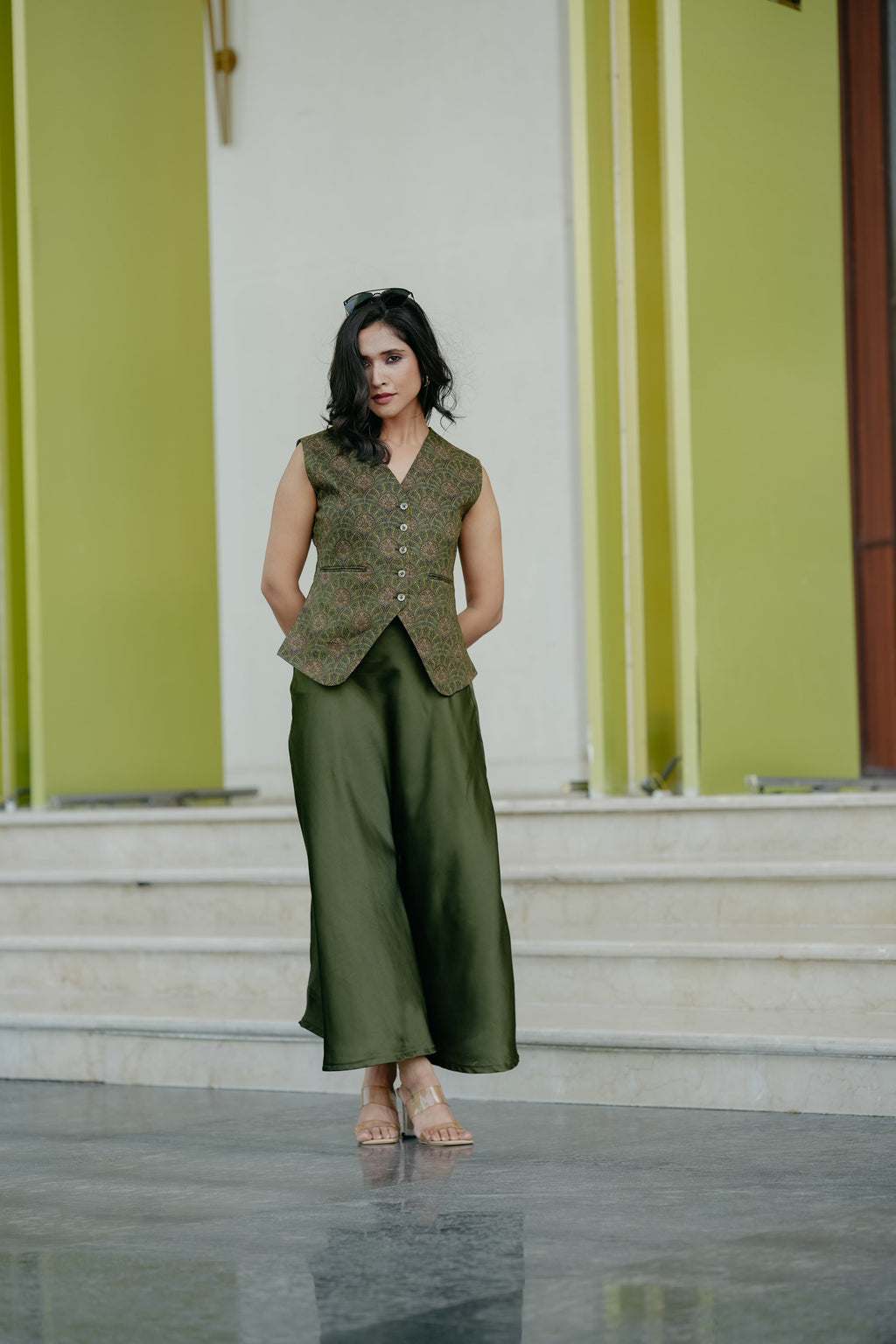 Ivy Waist Coat Set