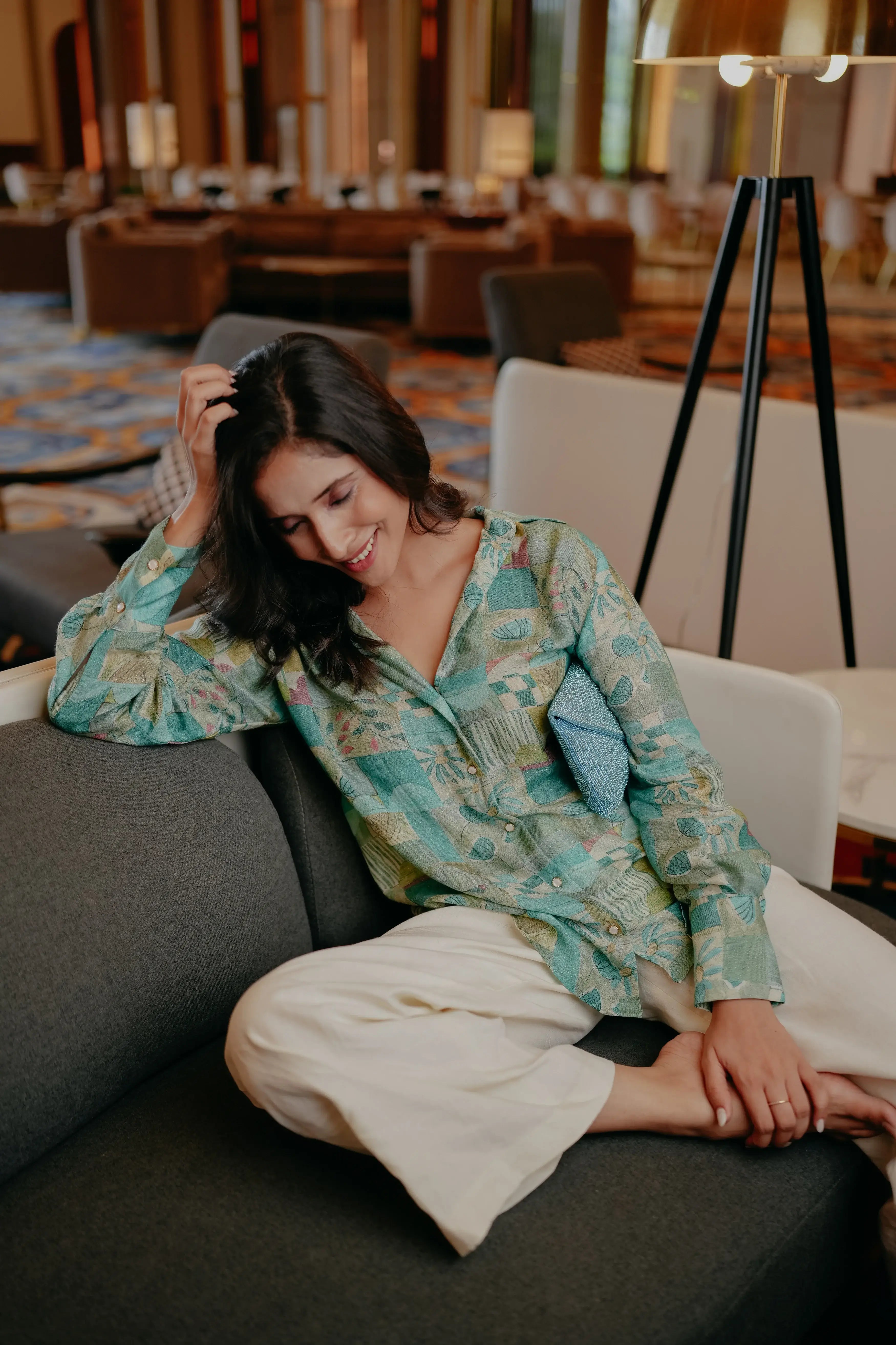 Iris Shimmer Shirt