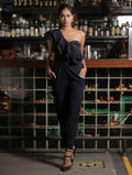 Rainbow in the Deep One Shoulder Jumpsuit
