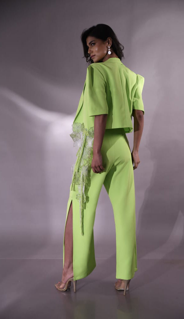 Coalesce Crop Blazer