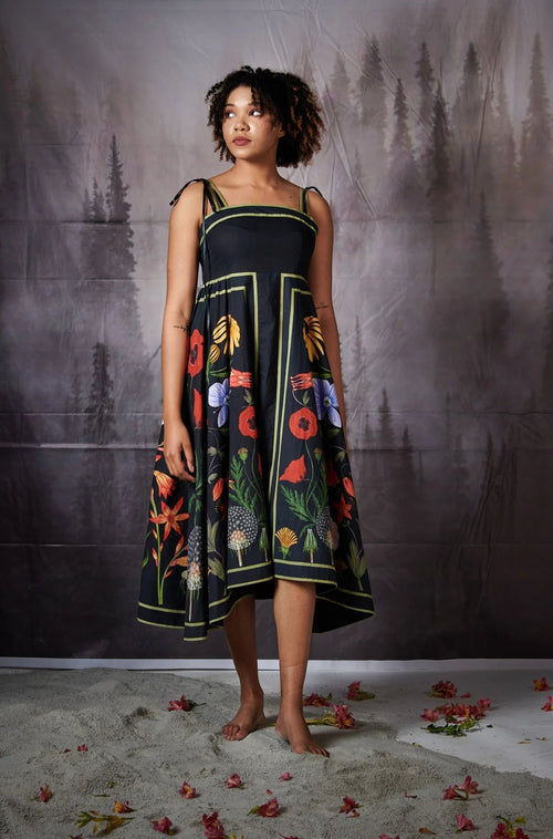 Black Grandma Dress
