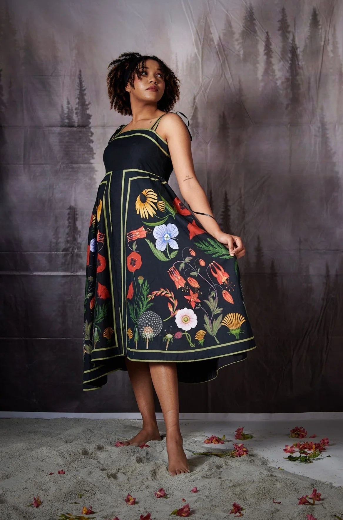 Black Grandma Dress
