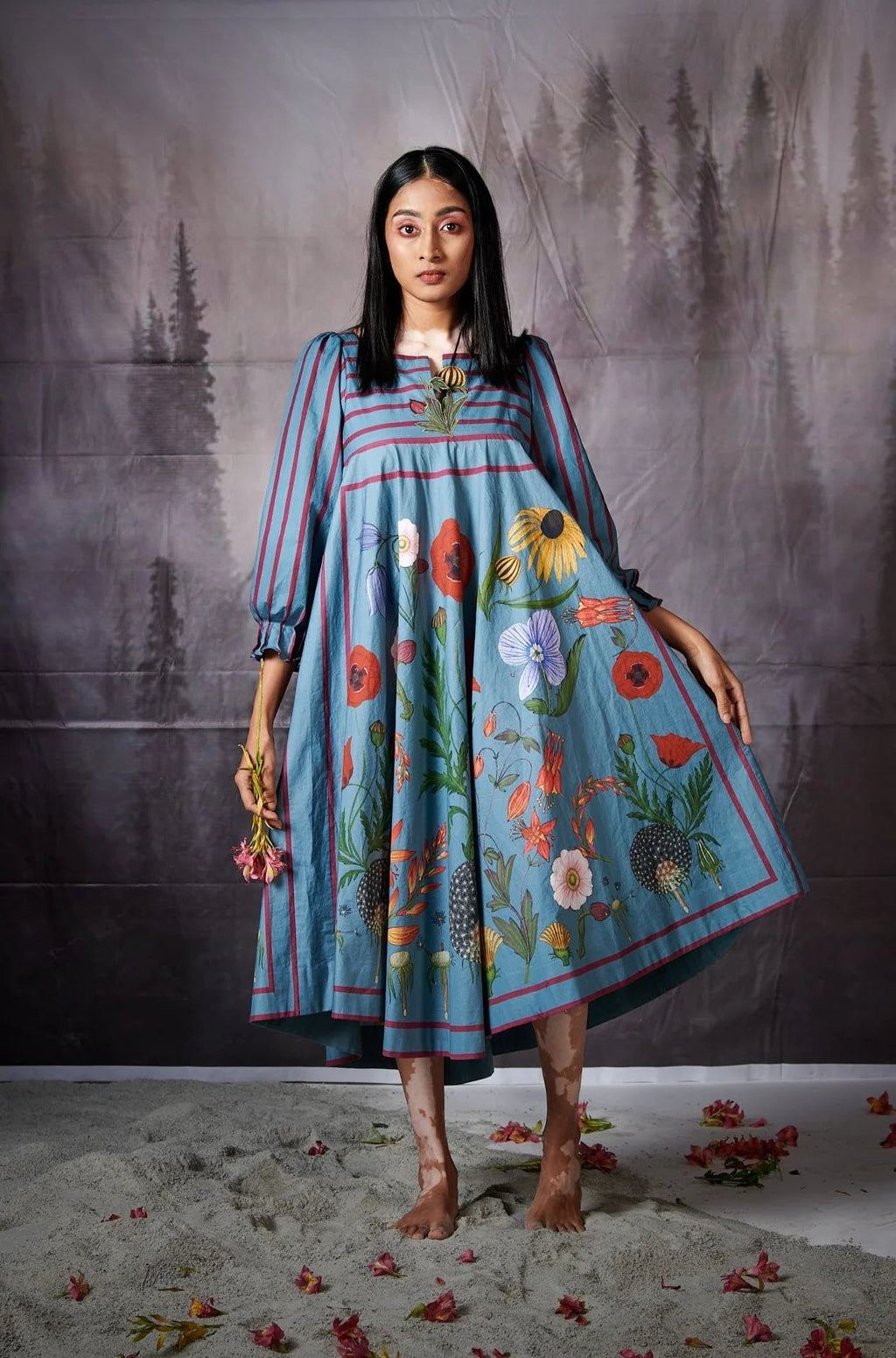 Blue Grandma Dress