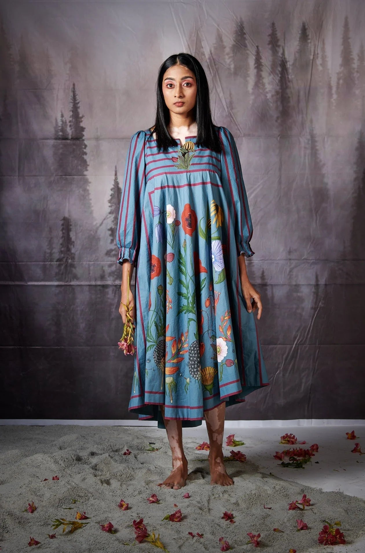 Blue Grandma Dress