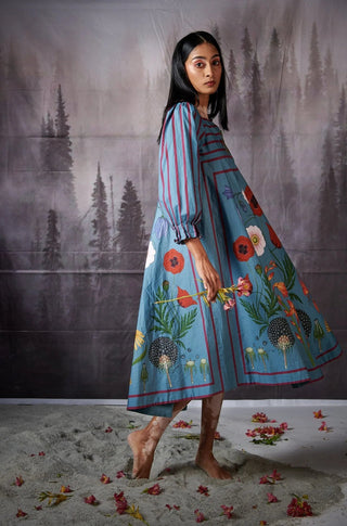 Blue Grandma Dress