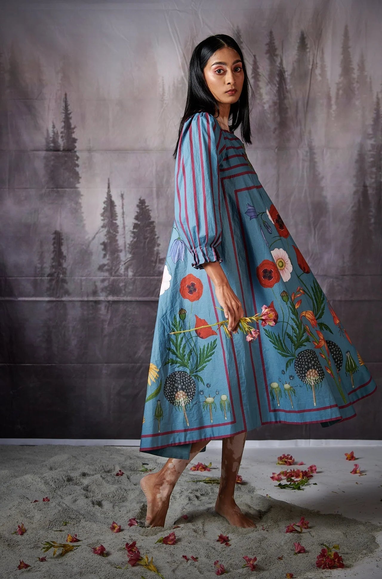 Blue Grandma Dress