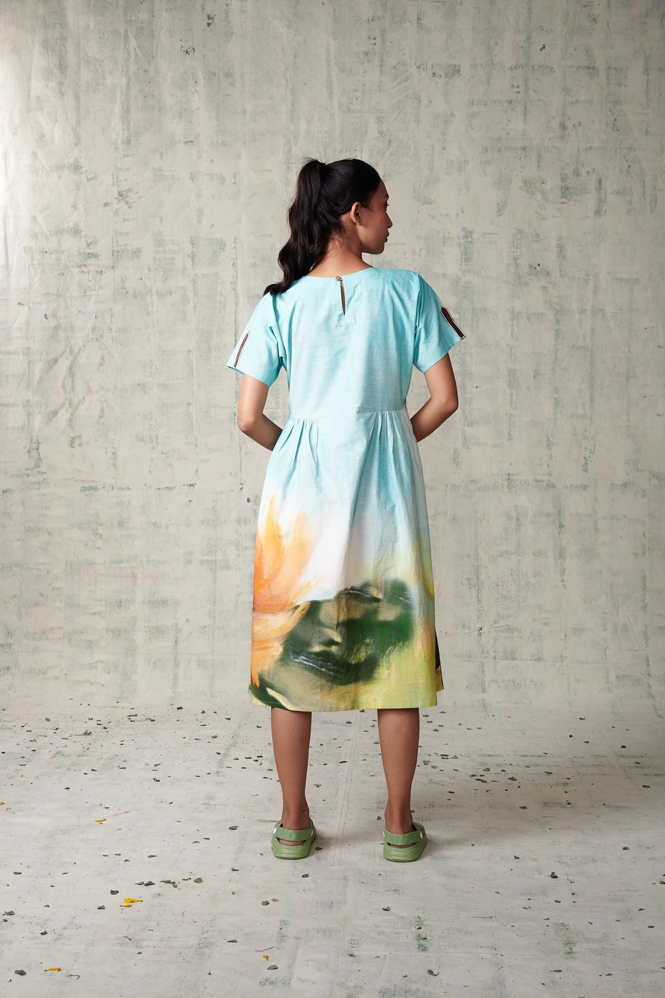 Sunflower A-line dress