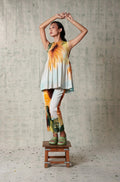 Sunflower Shirring Co-ord Set