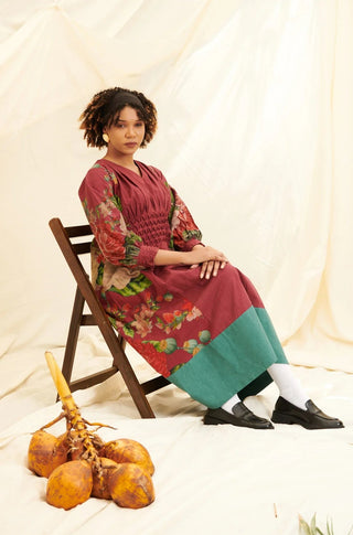Poppy Bloom Dress Smocking