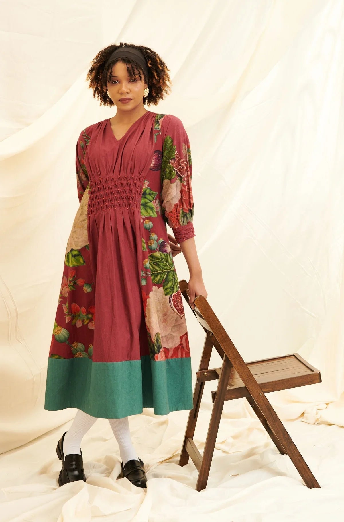Poppy Bloom Dress Smocking