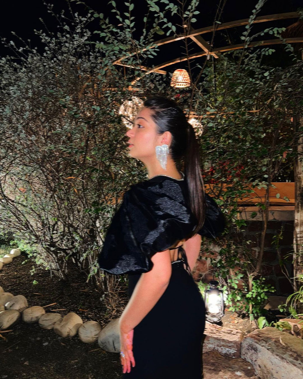 Audrey Rhinestone Gown