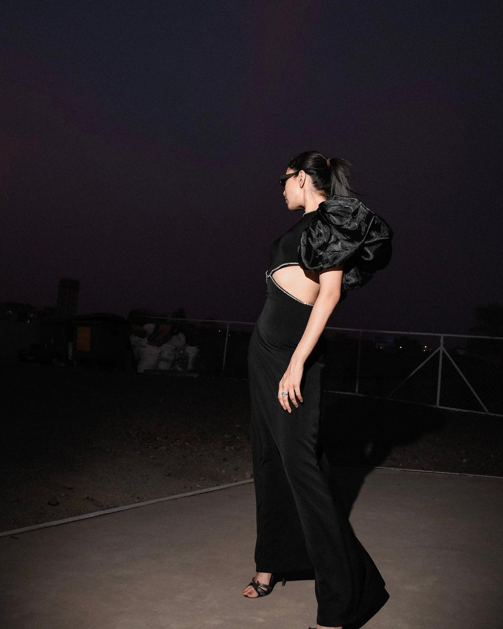 Audrey Rhinestone Gown