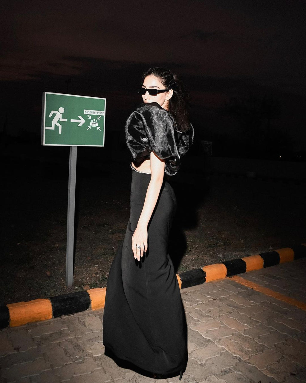 Audrey Rhinestone Gown