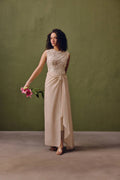 Parisian Kota Wrap Silk Dress