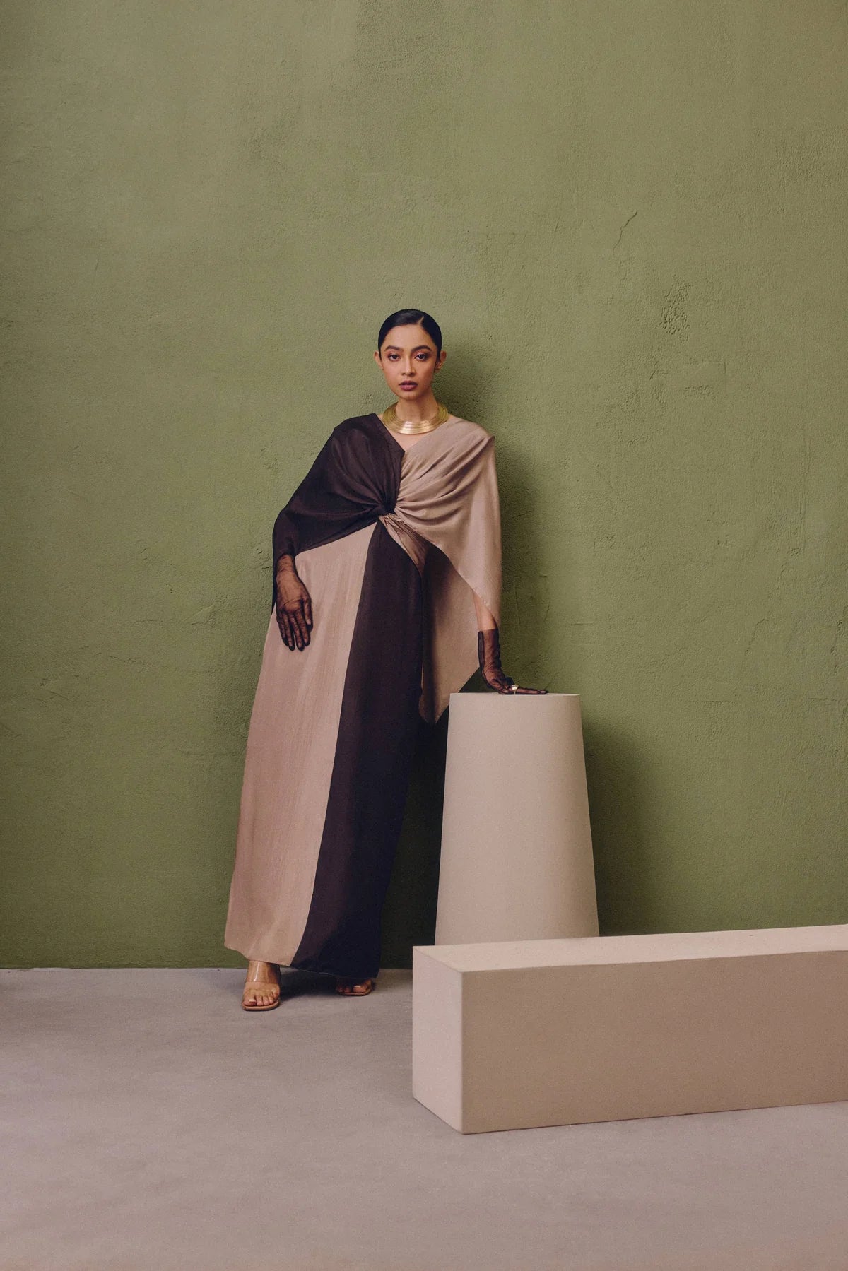 Urban Eclipse Drape Dress