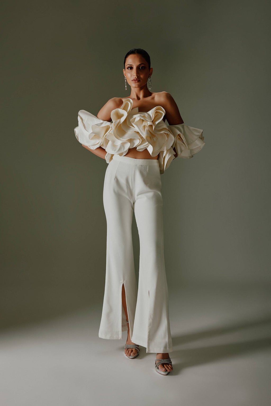 Margot Ruffle Top