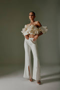 Margot Ruffle Top