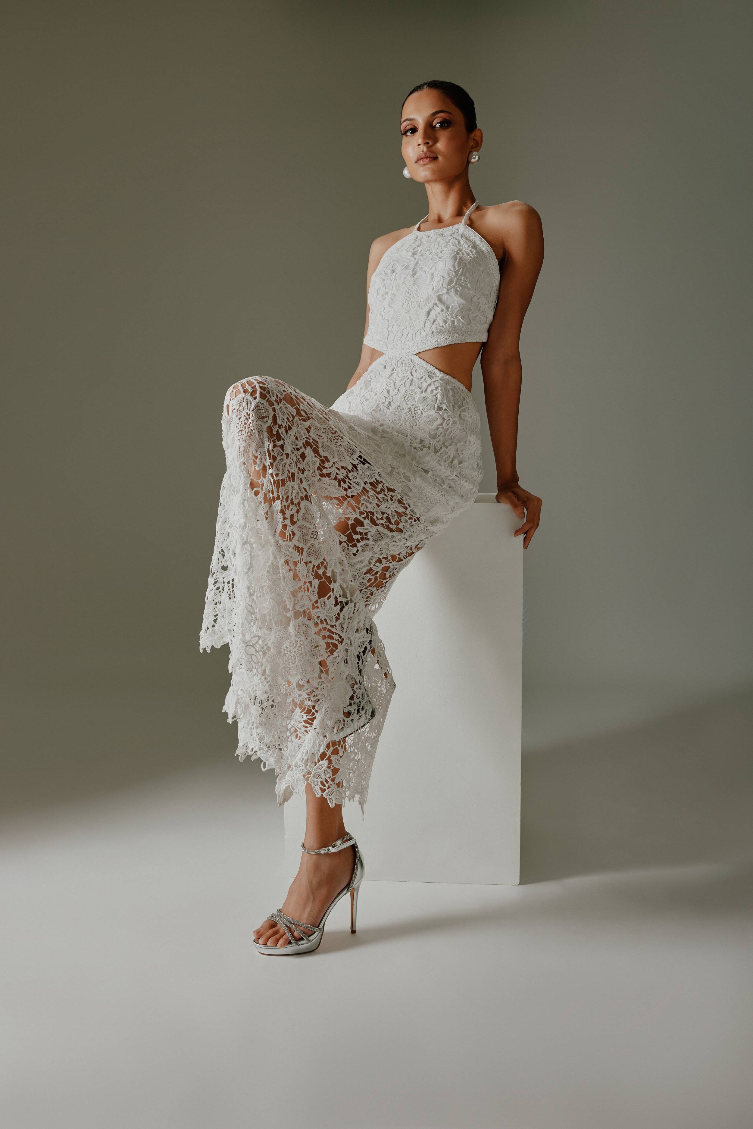 Monica Crochet Dress