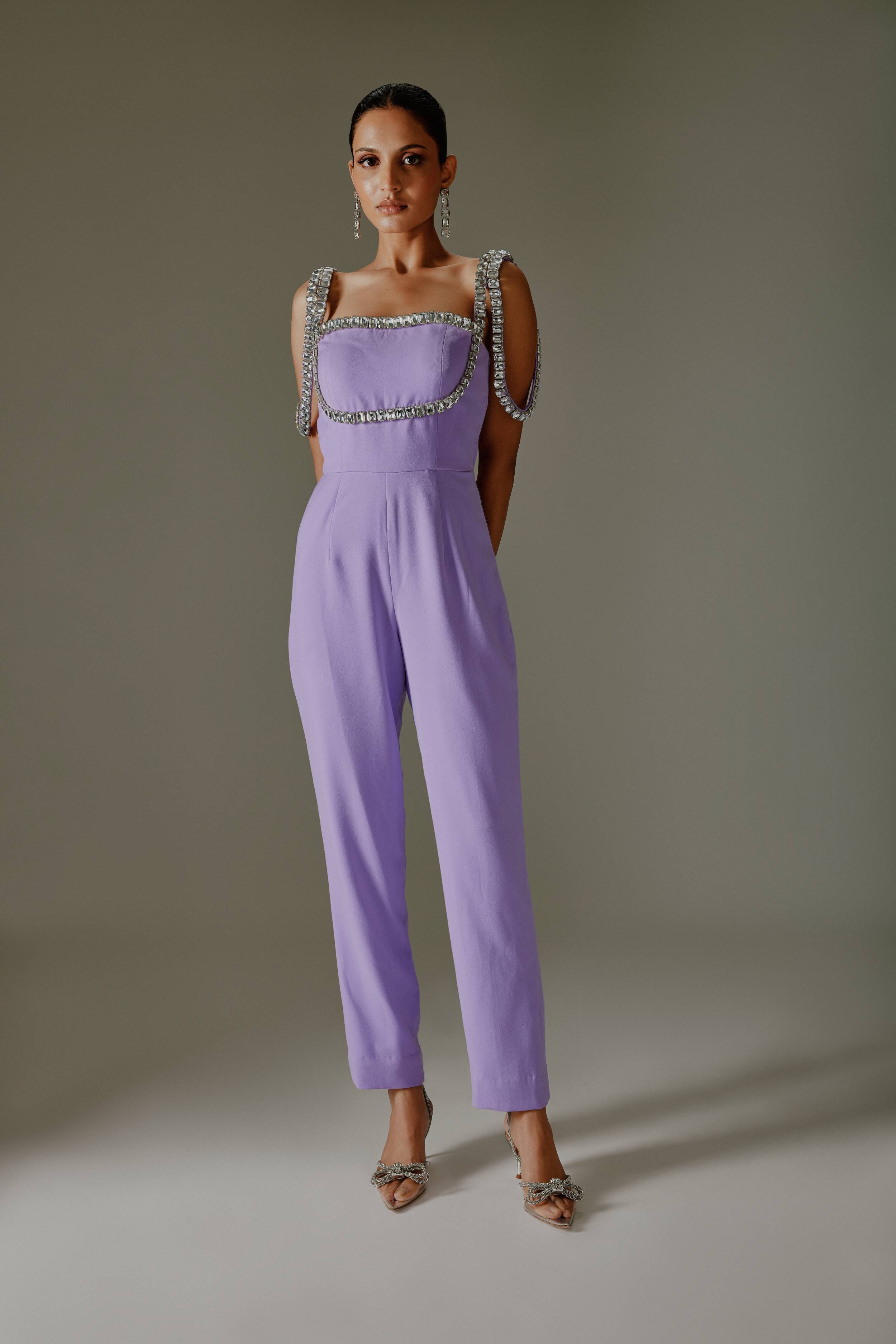 Daya Rhinetsone Jumpsuit