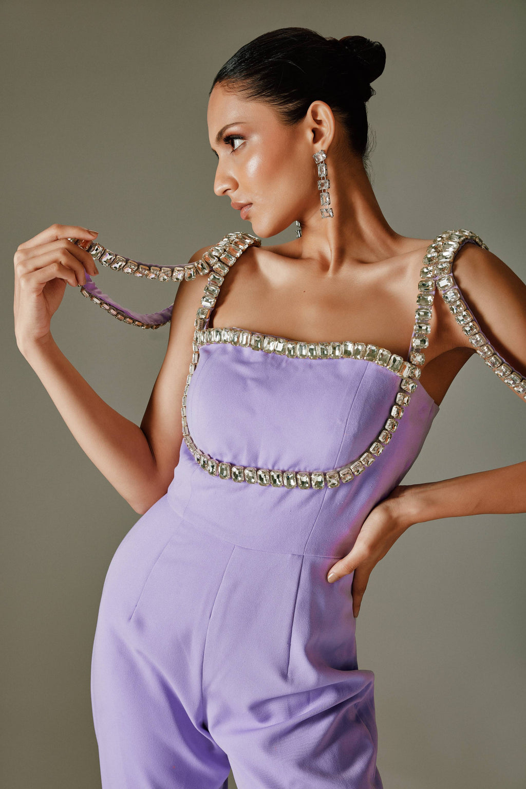 Daya Rhinetsone Jumpsuit