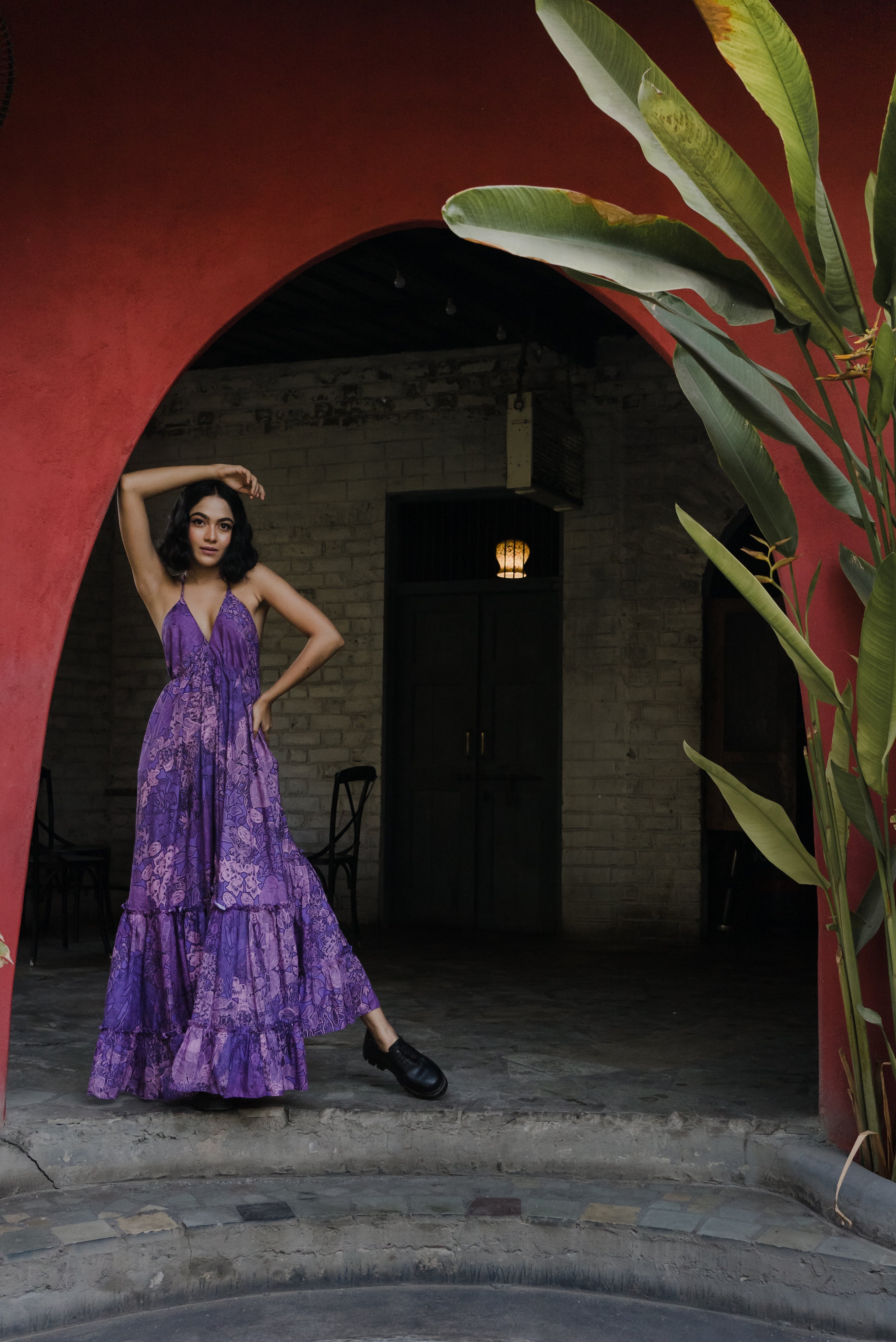 Jungle Print Kaftan