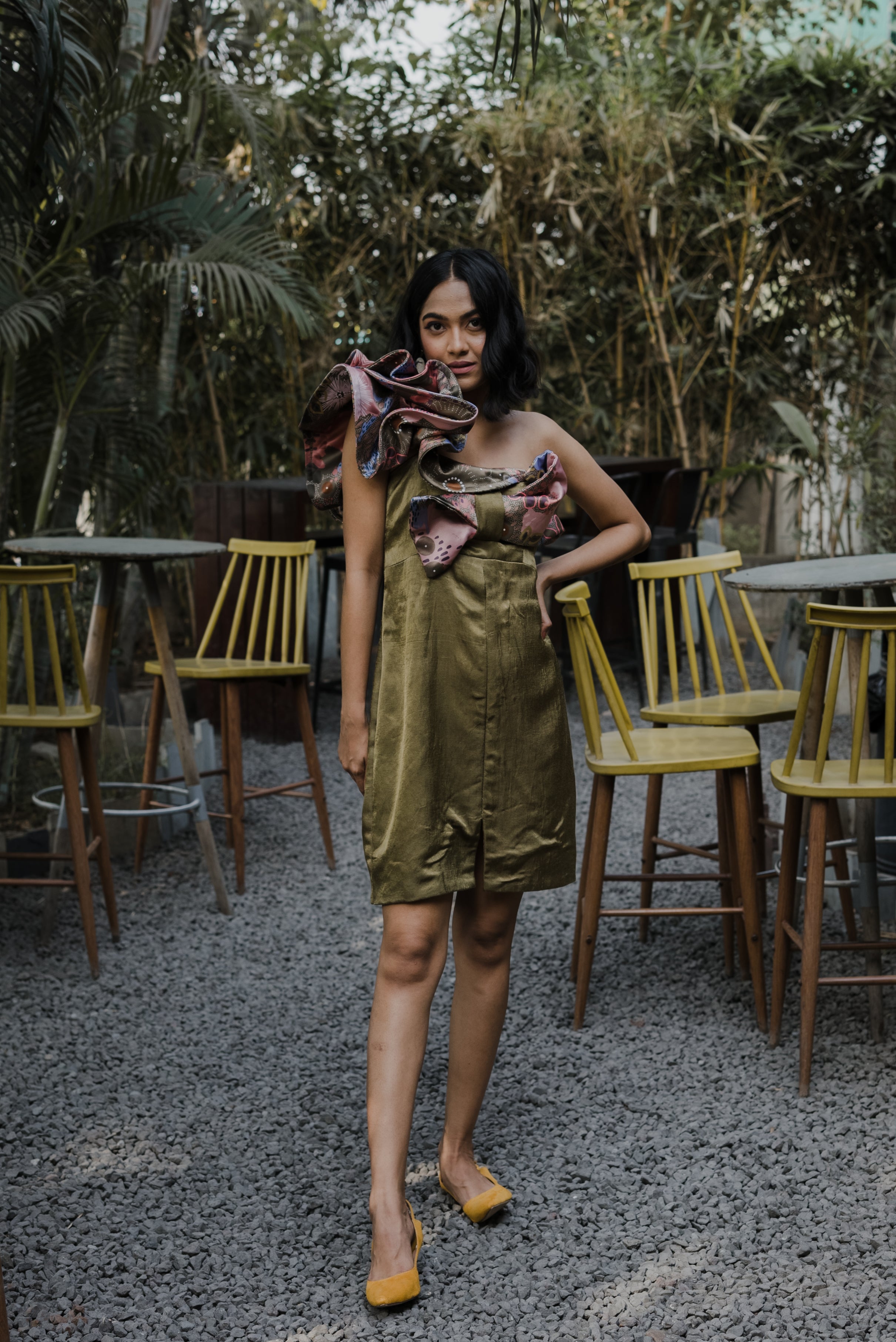 Aria Ruffles Dress