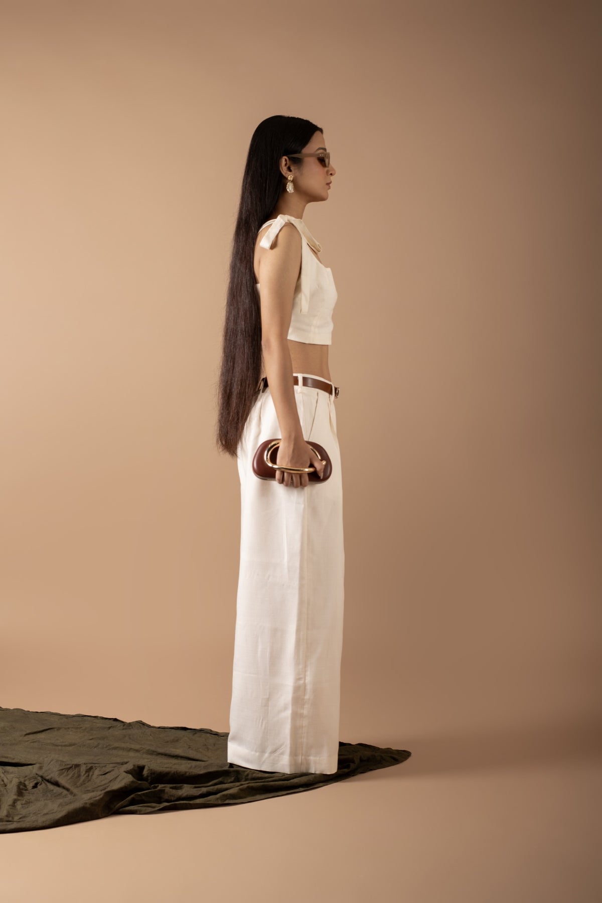 Jennifer Off White Pant Set