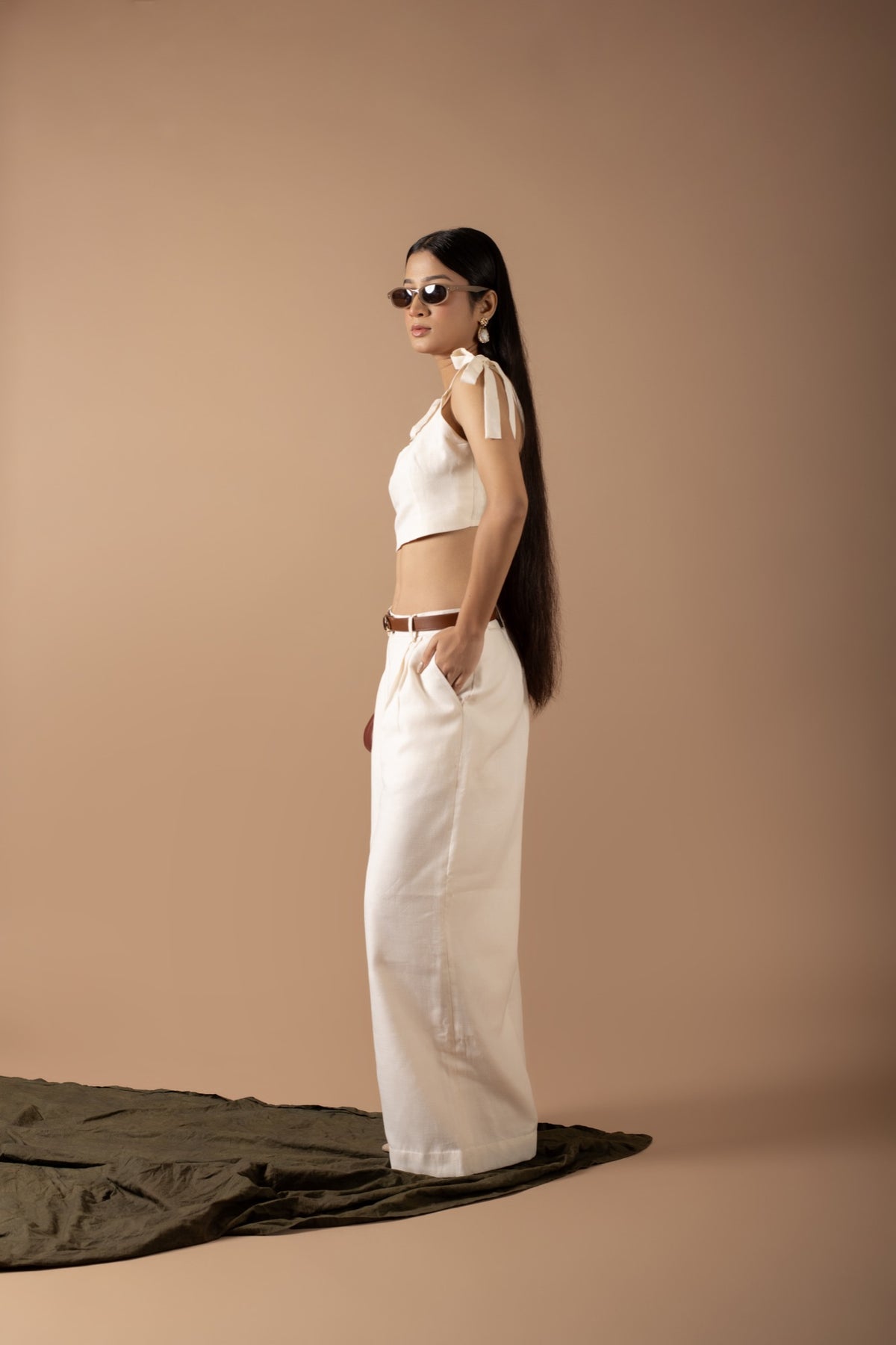 Jennifer Off White Pant Set