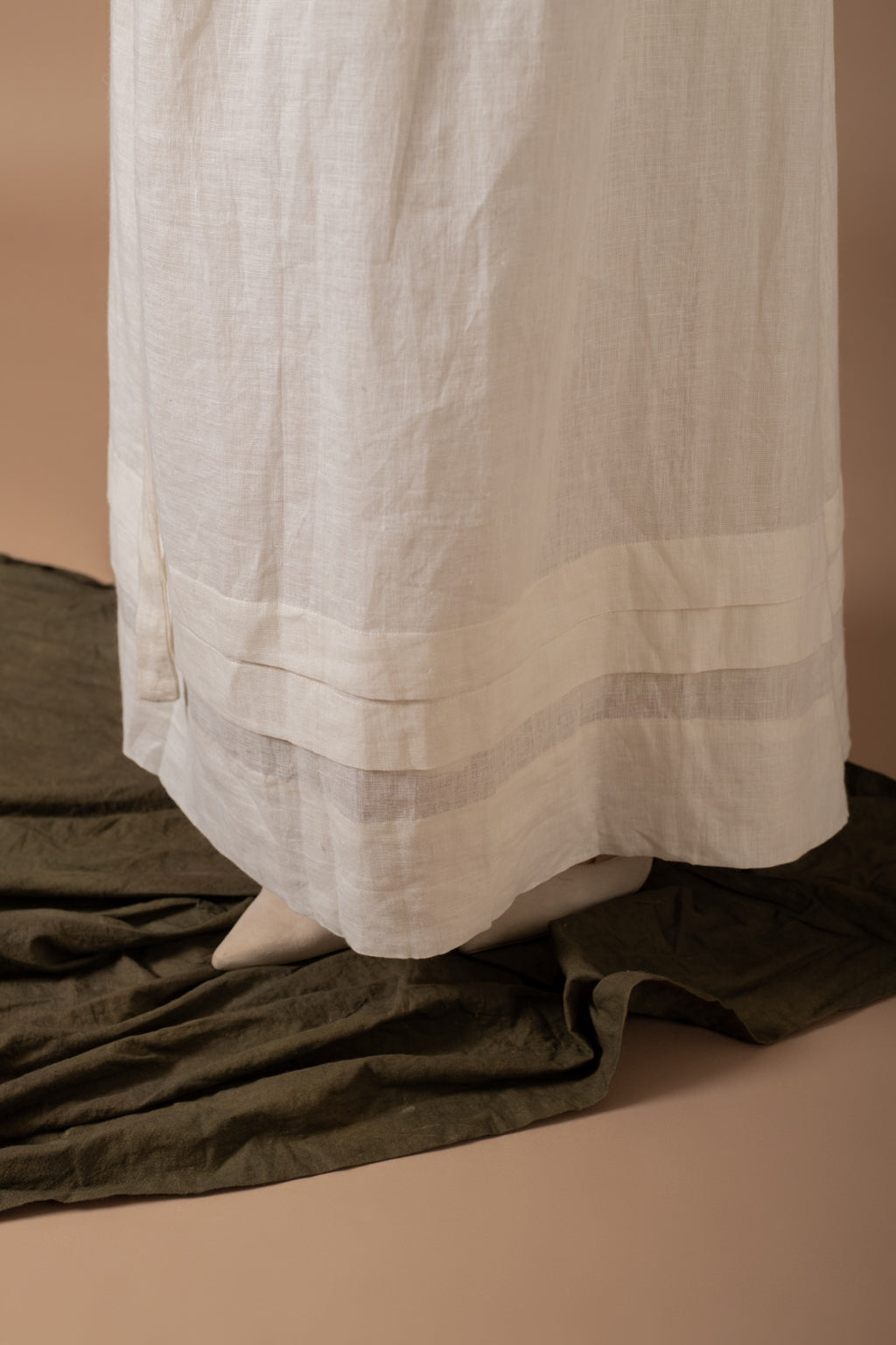 Mia Off White Skirt Set
