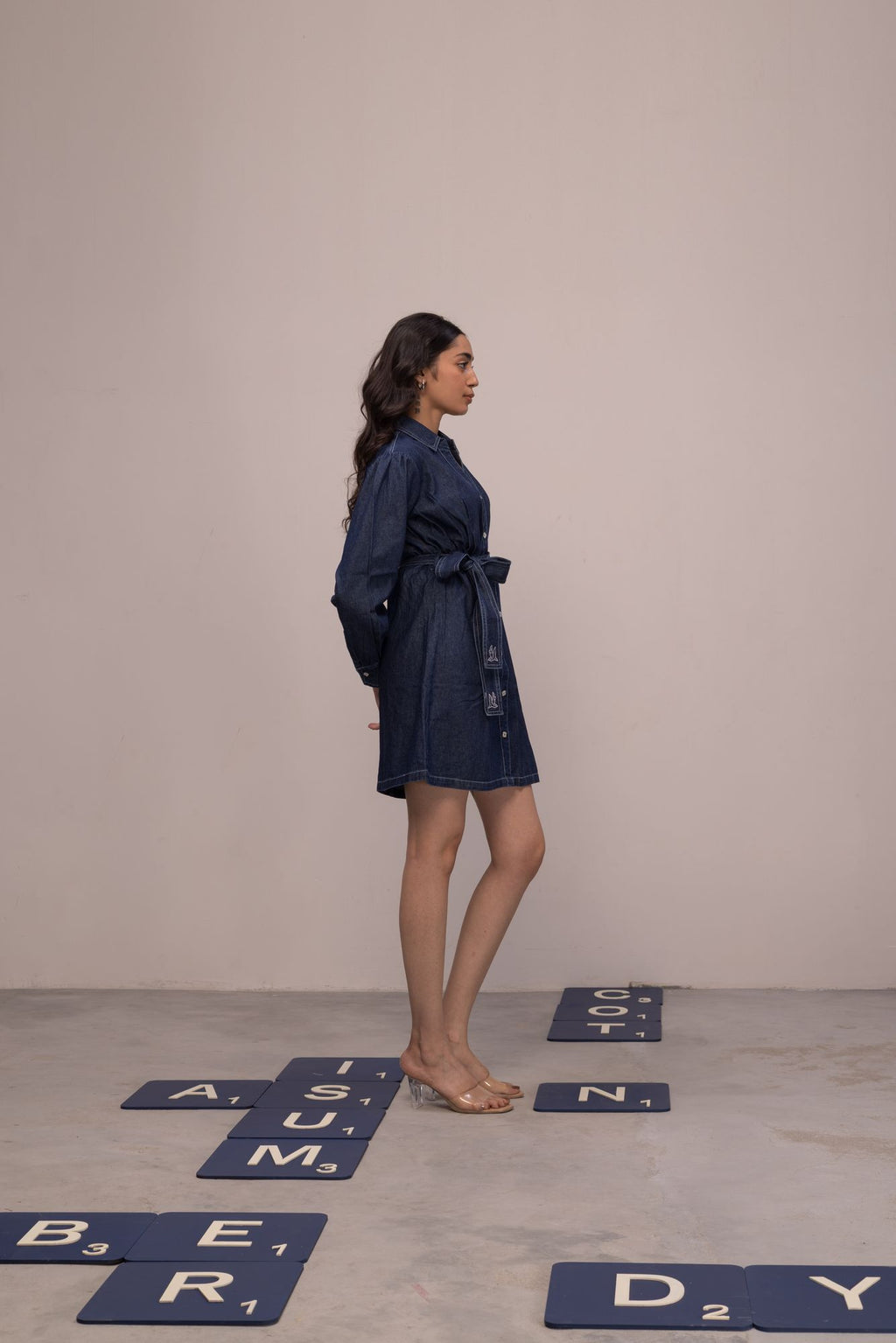 Stay On Shirt Dress