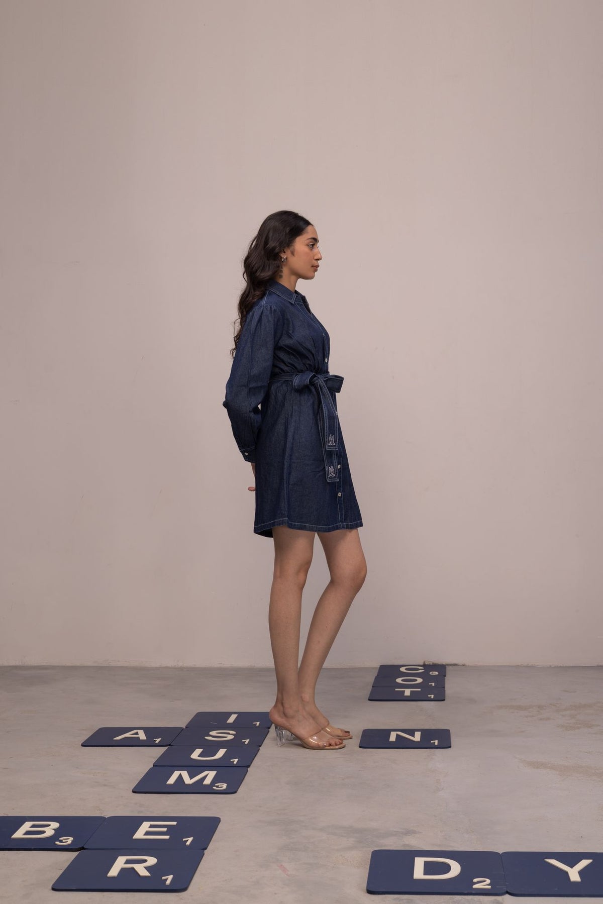 Stay On Shirt Dress