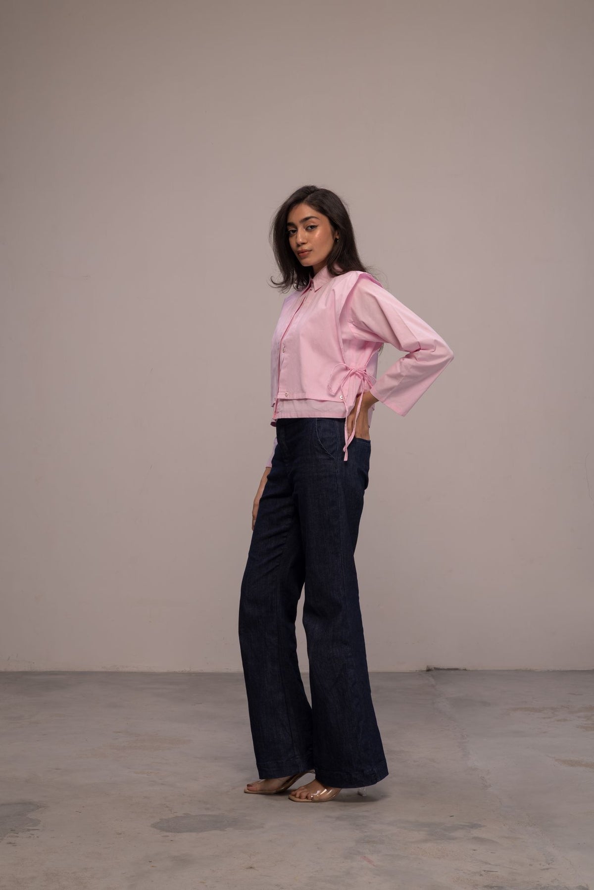 The Easy Pink Layer Shirt