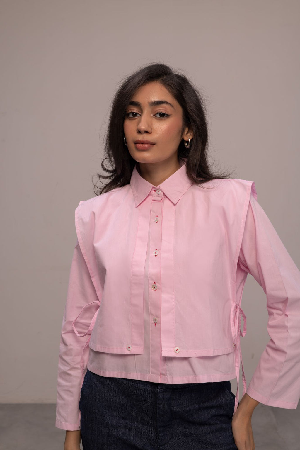 The Easy Pink Layer Shirt
