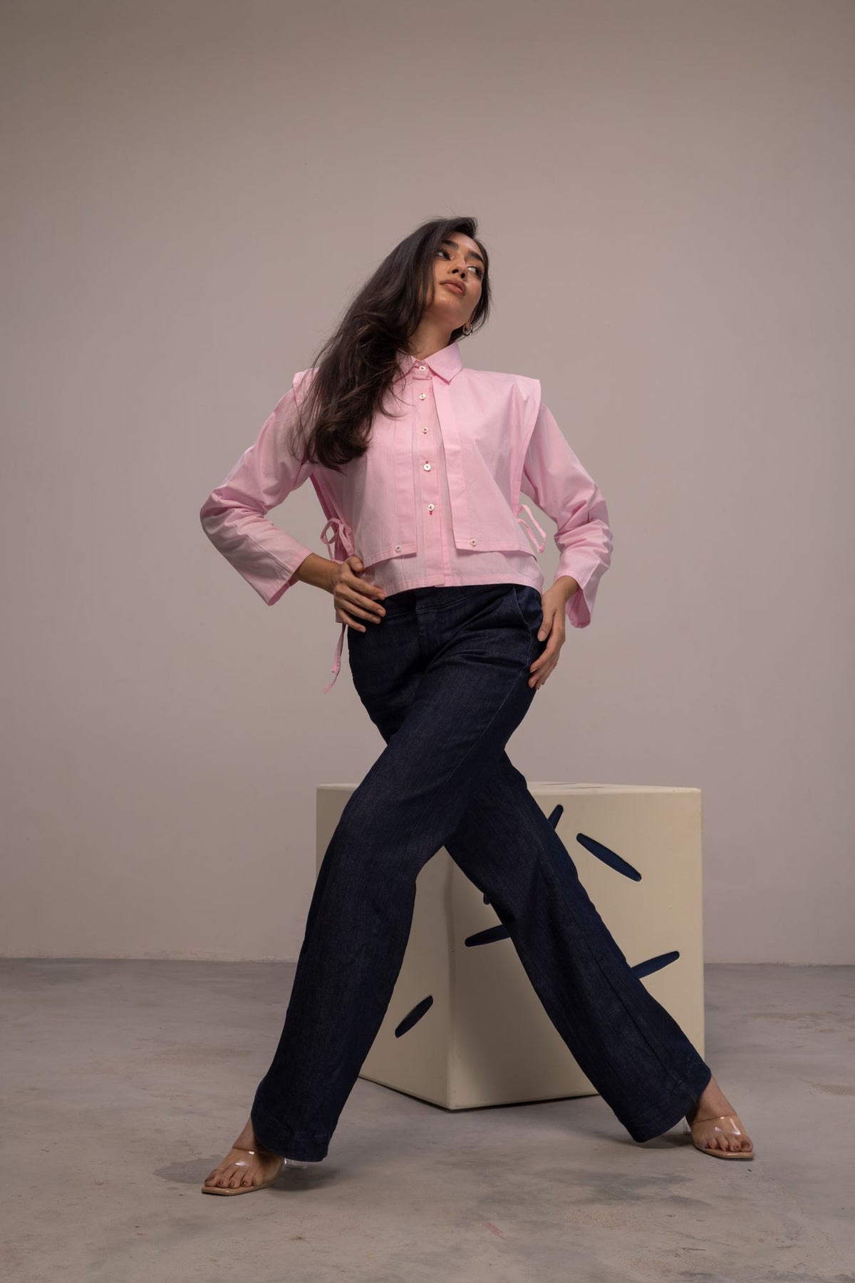 The Easy Pink Layer Shirt